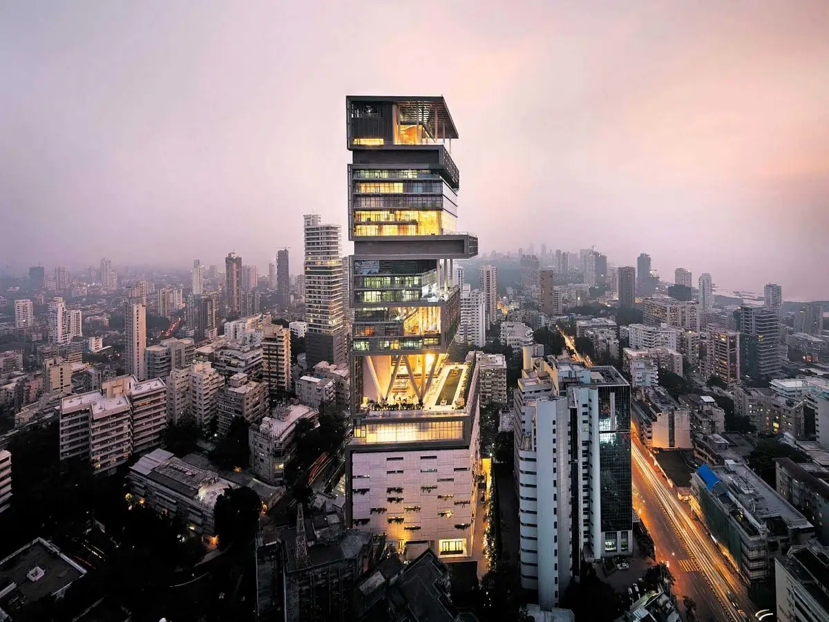 Mengenal Antilia, Rumah Super Mewah Milik Keluarga Ambani di Mumbai